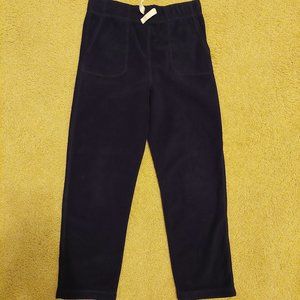 boys navy fleece pants